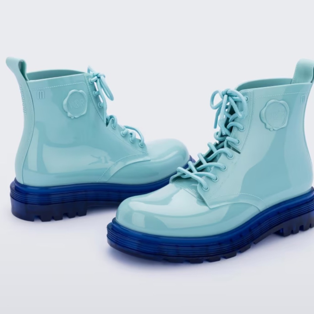 Melissa Coturno + Viktor & Rolf Combat Jelly Boots